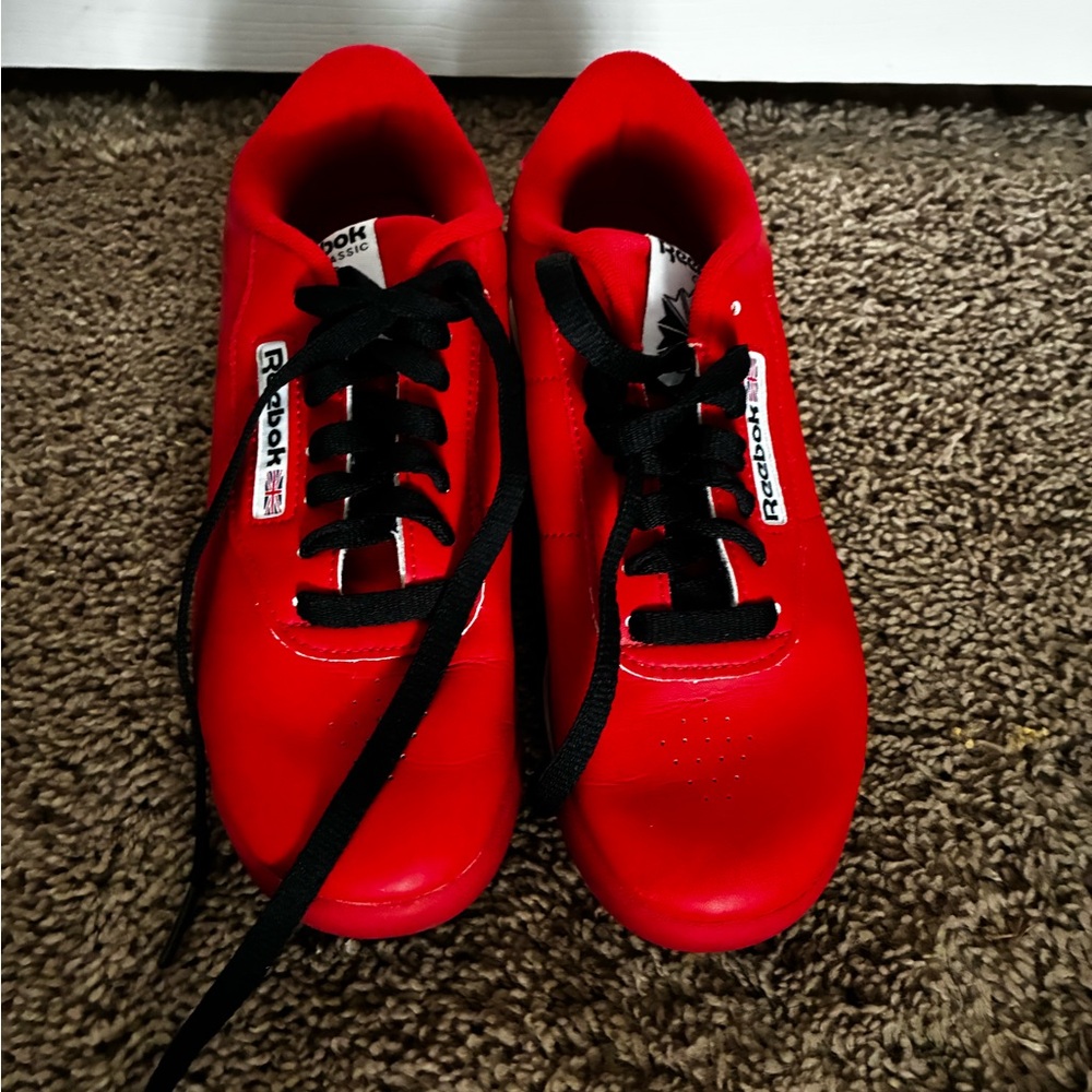 Reebok Kids' Vibrant Red Sneakers